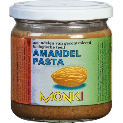 Amandelpasta met zout van Monki, 6x 330 gr
